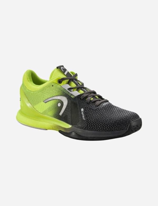 Head Sprint Pro 3.0 SF Womens Pickleball Shoes (Yellow / Black)