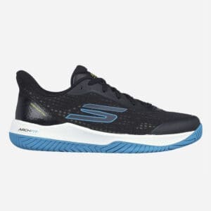 Skechers Viper Court Pro - Womens Pickleball Shoes (Black / Blue)